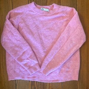 Zara Pink cashmere Sweater